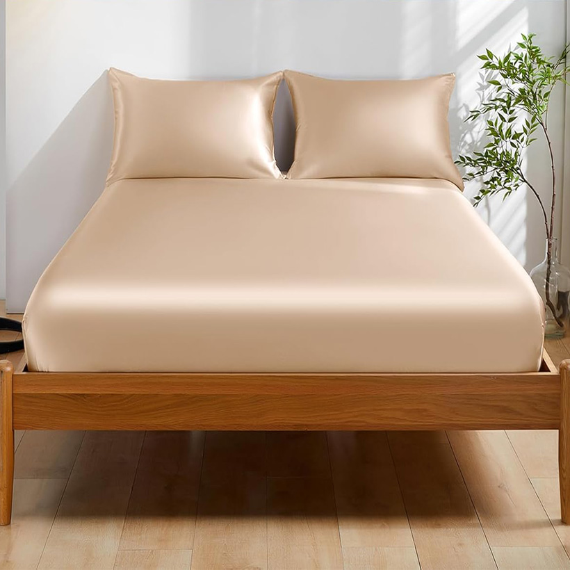 Fitted Sheet Deep - 100% Mulberry Silk Fitted Sheet 22