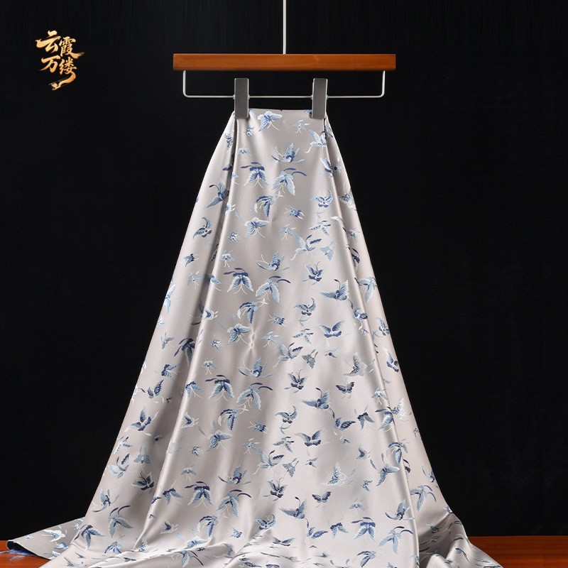 Relief embroidery fabric soft  - Home Textiles Designer review and price