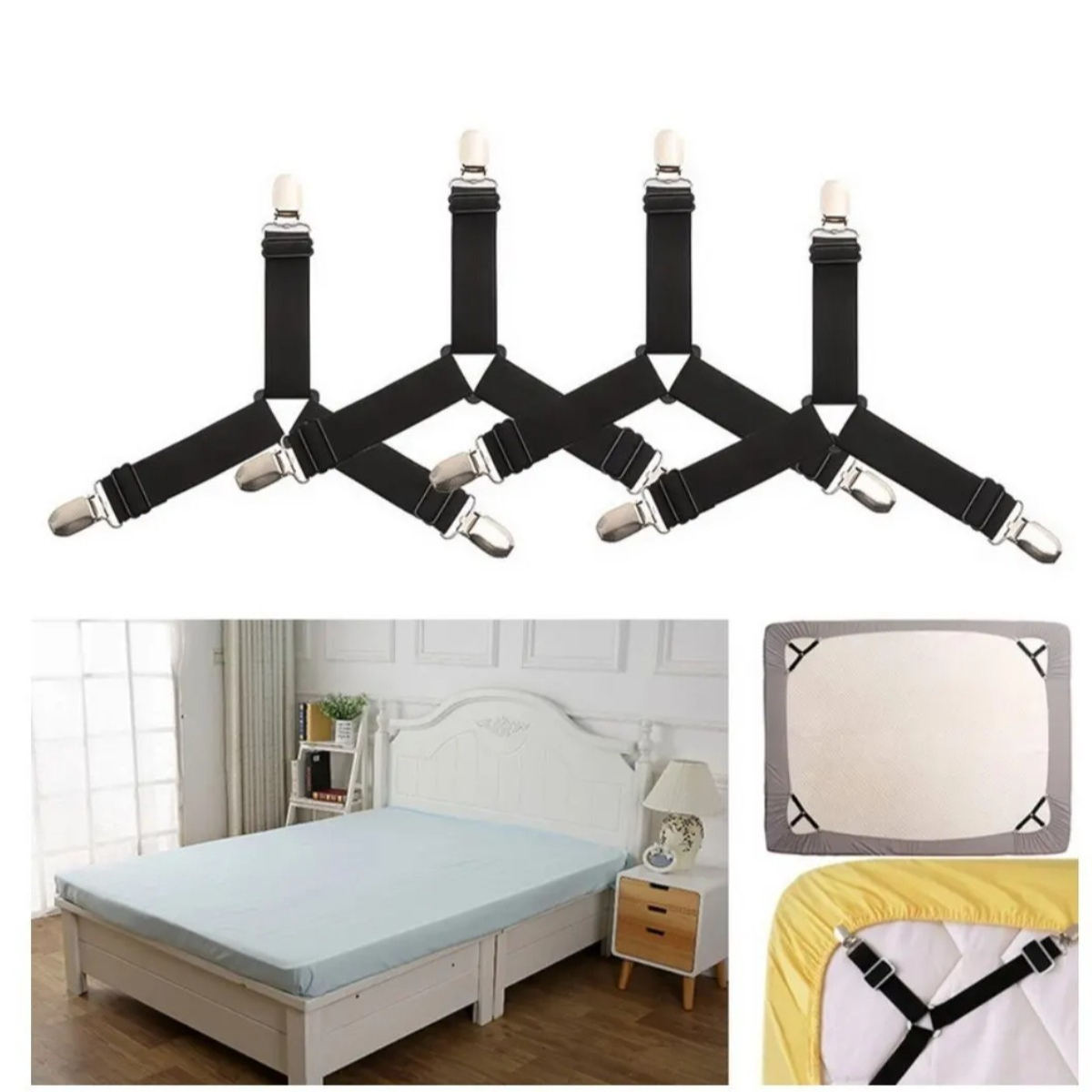 Adjustable Fitted Sheet Holder - Fitted Sheet Deep review and price