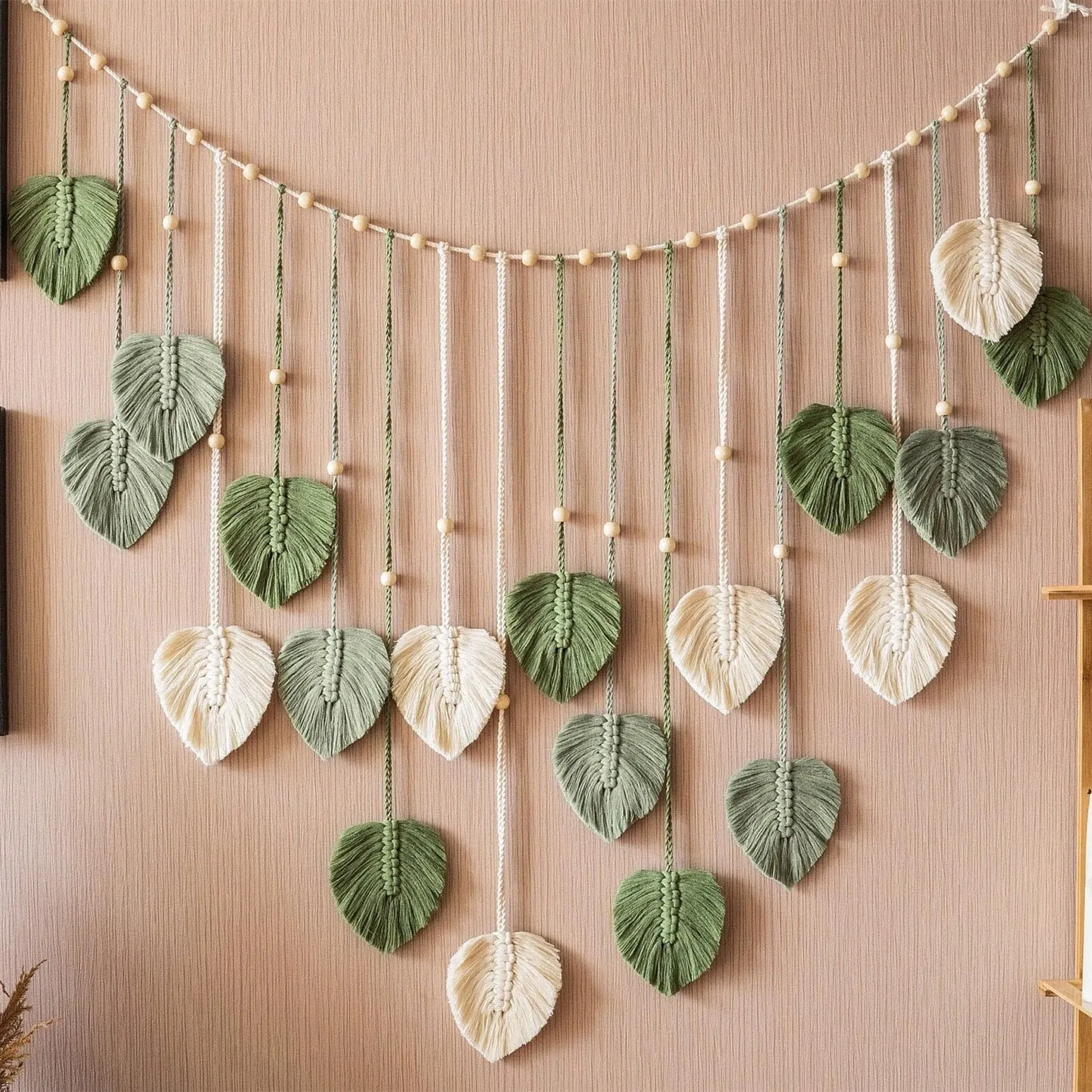 1 Pc Green Leaves Garland, Mac - Home Art Textiles review and price